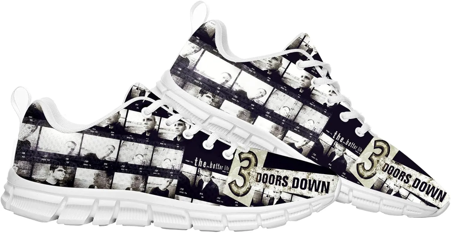 3 Band Doors Rock Down Shoes Woman Mans Lace Up Sneakers Casual Sport Sports Shoe Running Footwear Sneaker