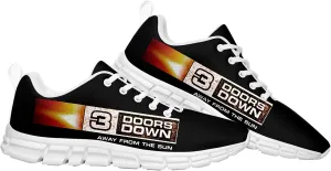 3 Band Doors Rock Down Shoes Womans Mens Lace Up Sneakers Casual Sport Sports Shoe Running Footwear Sneaker