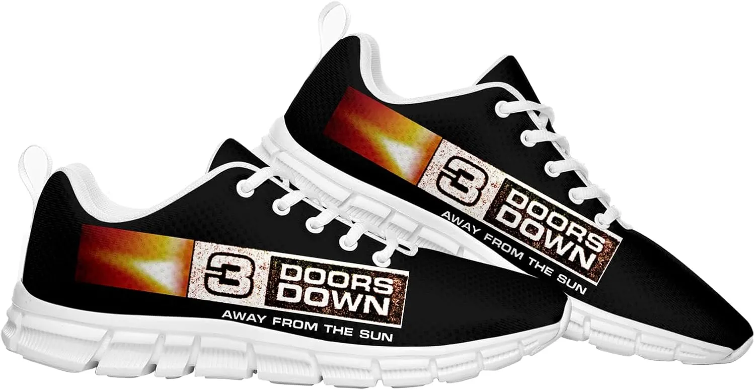 3 Band Doors Rock Down Shoes Womans Mens Lace Up Sneakers Casual Sport Sports Shoe Running Footwear Sneaker