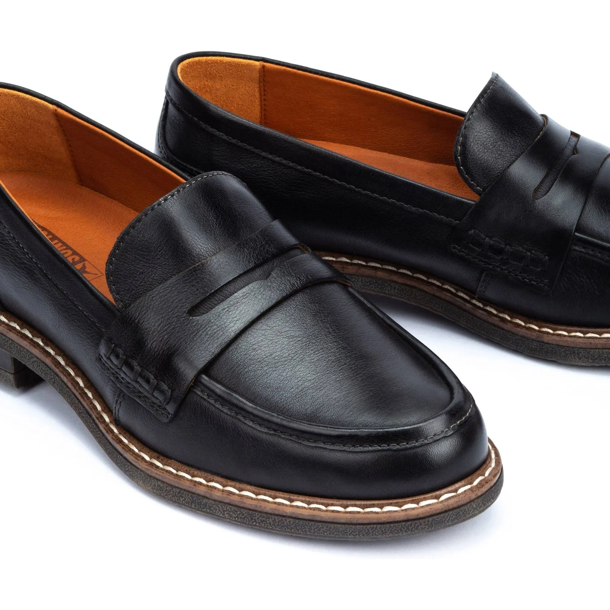 Aldaya Loafers - Black Leather