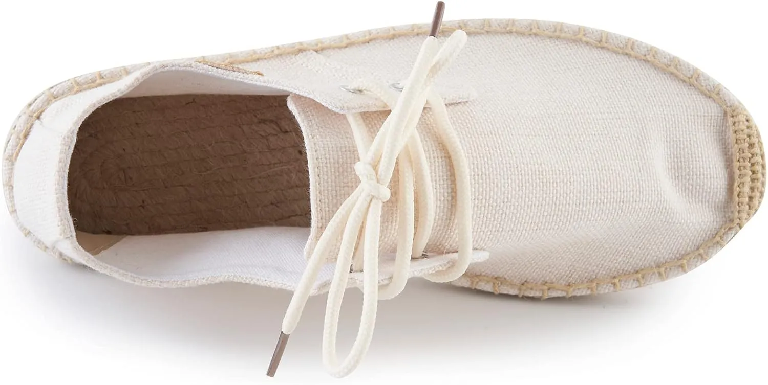 Alexis Leroy Lace Up Unisex Adults Espadrilles