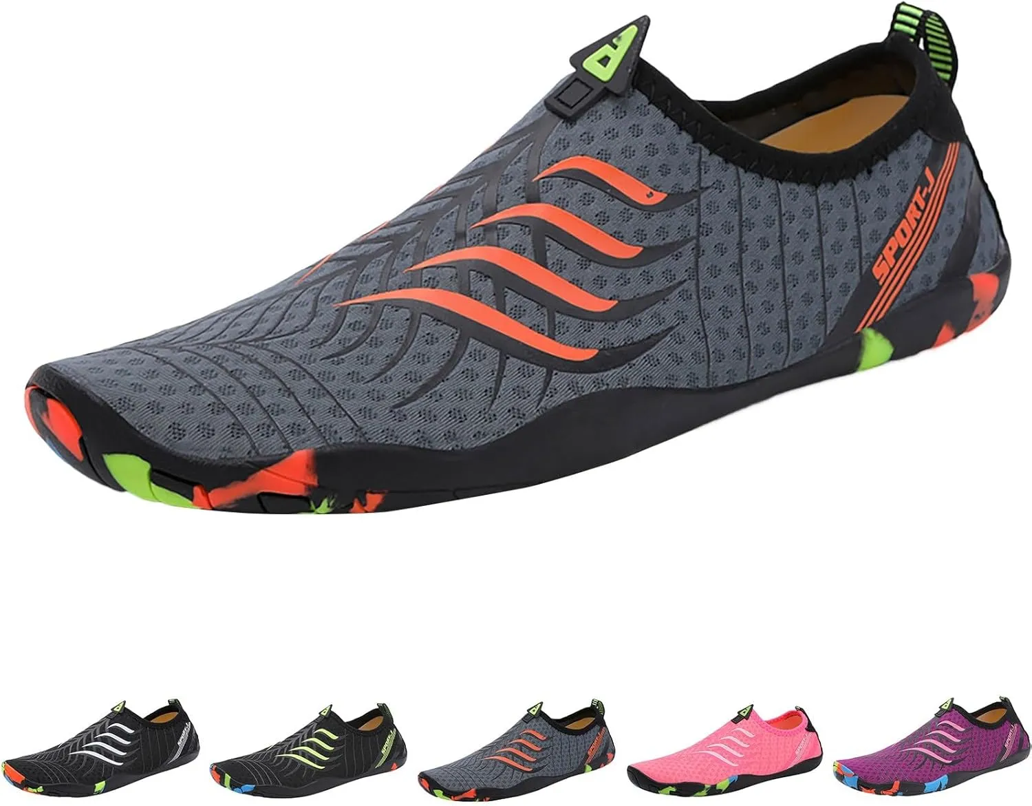 Aqua Shoes for Women Men Quick Dry Barefoot Beach Swim Pool Surf Yoga Hiking Kayaking Lightweight Non Slip Water Sports Breathable