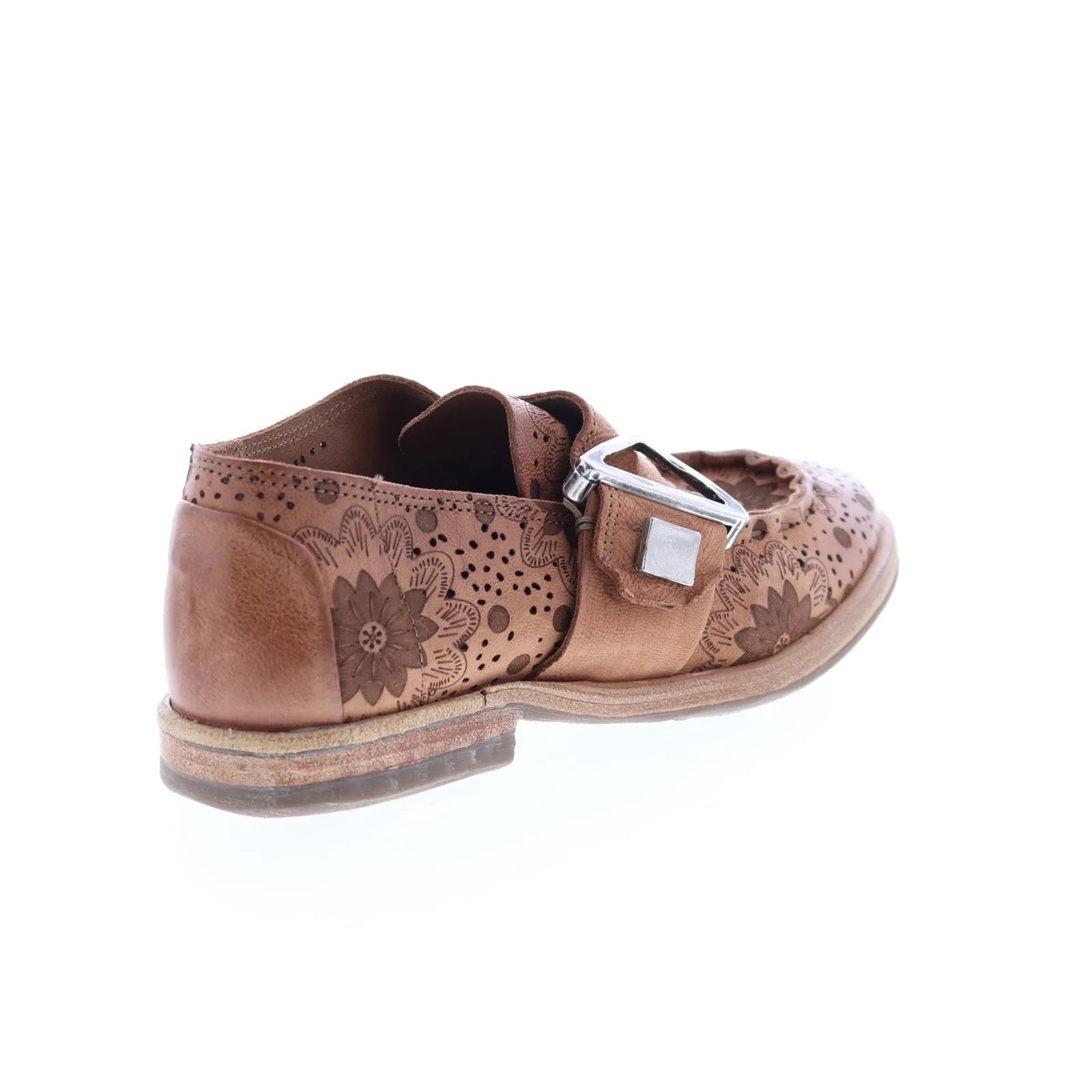 A.S. 98 Zeno Floral 630142-101 Womens Brown Oxfords & Lace Ups Casual Shoes
