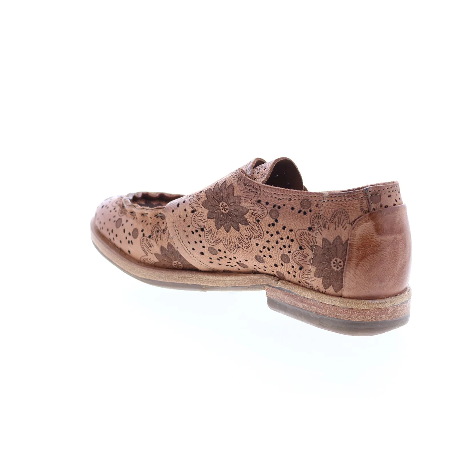 A.S. 98 Zeno Floral 630142-101 Womens Brown Oxfords & Lace Ups Casual Shoes