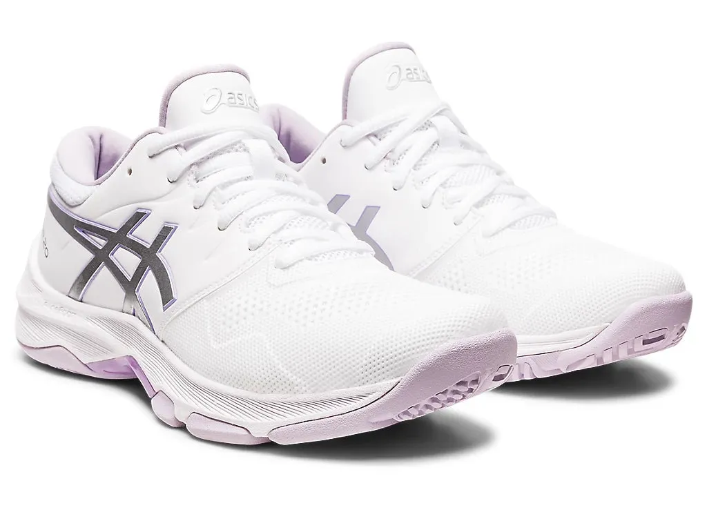 Asics Womens Gel Netburner 20 (D) - Bio White/Pure Silver