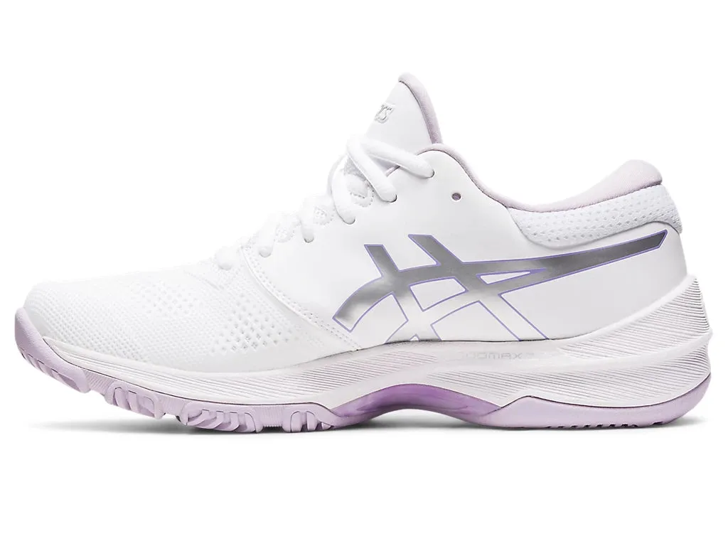 Asics Womens Gel Netburner 20 (D) - Bio White/Pure Silver
