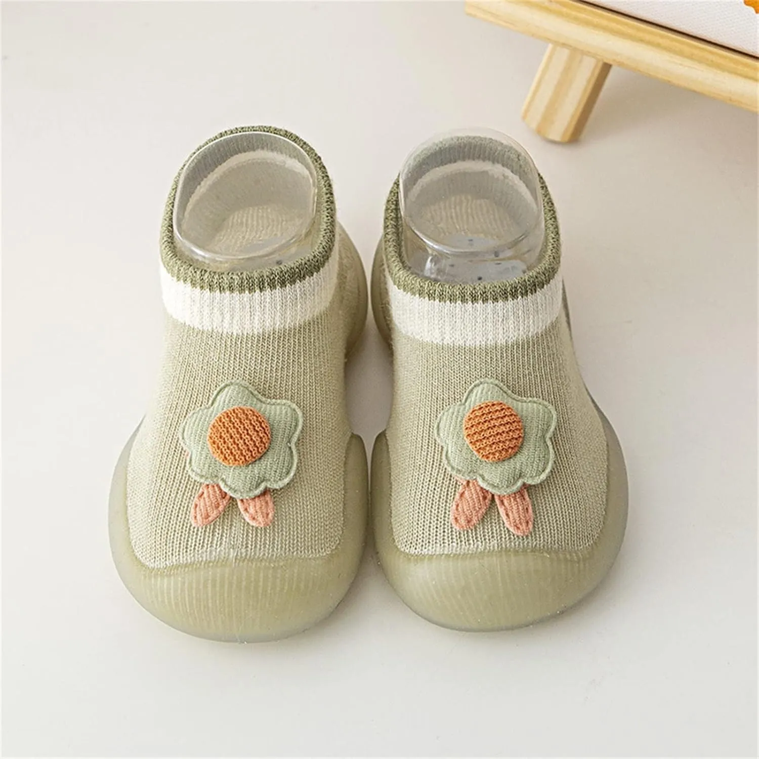 Baby Girl Shoes,Baby Boy Shoes Sock Shoes Non-Slip Prewalker Shoes Soft Indoor Sock Shoes 0-3 Years