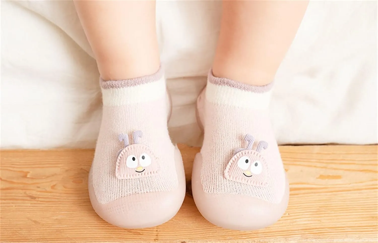 Baby Girl Shoes,Baby Boy Shoes Sock Shoes Non-Slip Prewalker Shoes Soft Indoor Sock Shoes 0-3 Years
