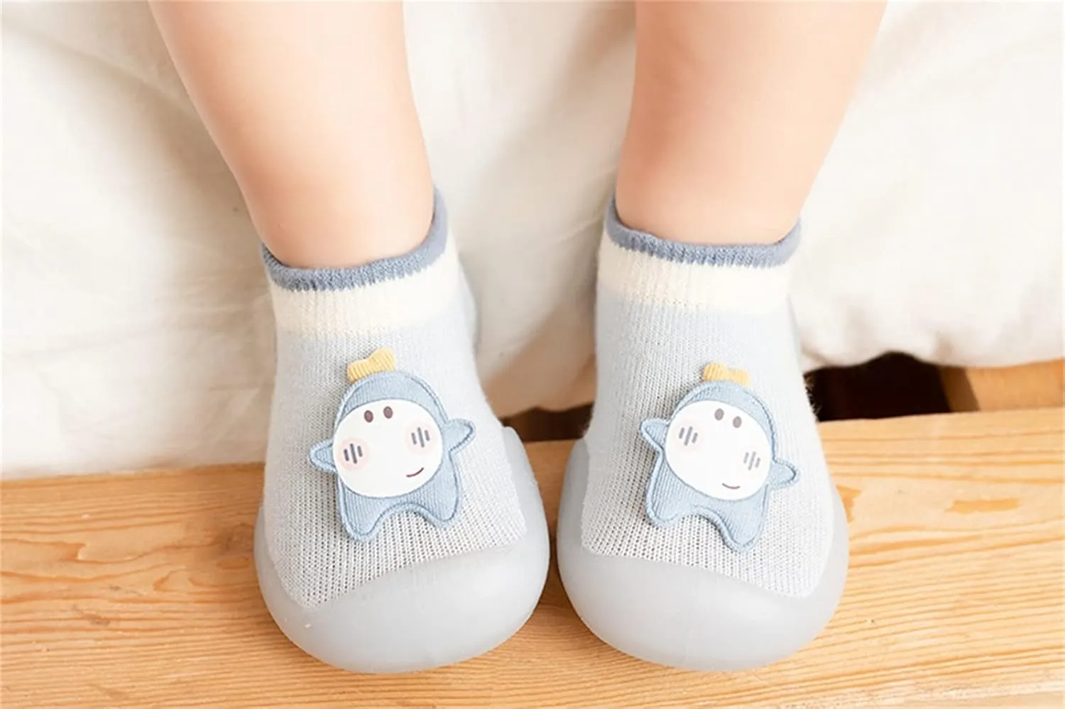 Baby Girl Shoes,Baby Boy Shoes Sock Shoes Non-Slip Prewalker Shoes Soft Indoor Sock Shoes 0-3 Years