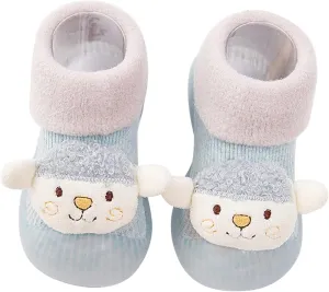 Baby Girl Shoes,Infant Toddle Footwear Winter Shoes Bottom Indoor Non Slip Warm Floor Cartoon Socks Shoes Work Shoes