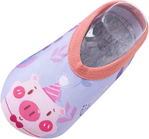 Baby Girl Shoes,Kids Boys Girls Cartoon Animal Pattern Socks Barefoot Shoes Socks Non Slip Floor Mesh Shoes Cute B