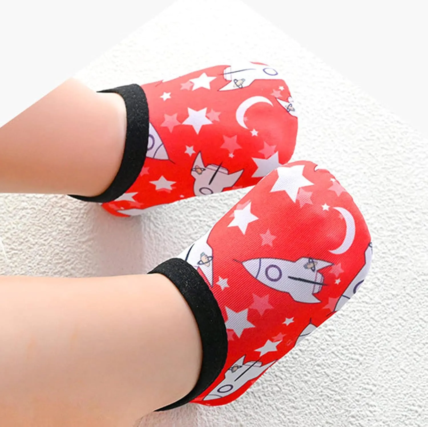 Baby Shoes Boy, Baby Toddler Kids Boys Girls Cartoon Swim Water Shoes Barefoot Socks Non-Slip Shoes 0-3 Years