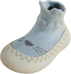 Baby Tights with Shoe Design Children Toddler Shoes Cartoon Pattern Girls Boys Sandals Baby Sandals Infants Tennis Shoes