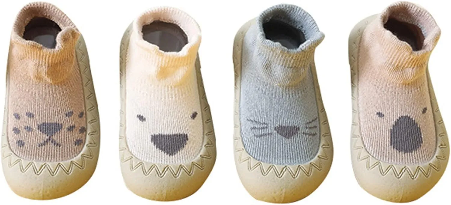 Baby Tights with Shoe Design Children Toddler Shoes Cartoon Pattern Girls Boys Sandals Baby Sandals Infants Tennis Shoes