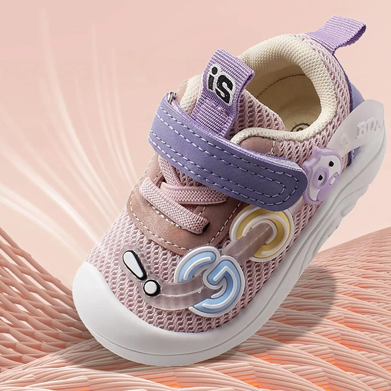 Baby Toddler Boys Girls Sneakers Non Slip Rubber Sole Outdoor Walking Shoes Infant Casual Walking Sport Shoes
