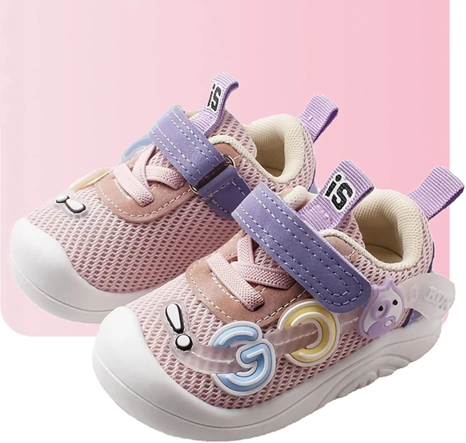 Baby Toddler Boys Girls Sneakers Non Slip Rubber Sole Outdoor Walking Shoes Infant Casual Walking Sport Shoes