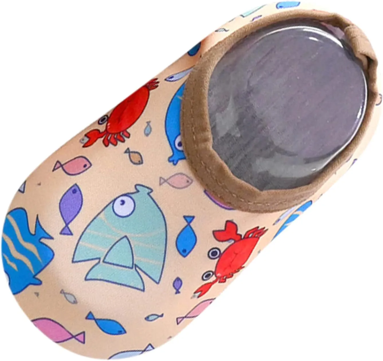 Baby Toddler Sock Shoes,0-4 Years Baby Kids Boys Girls Cartoon Swim Water Shoes Non-Slip First Walking Socks Shoes