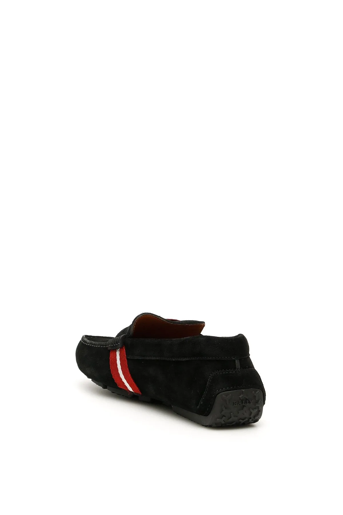Bally Casual Striped Strap Detail Loafers