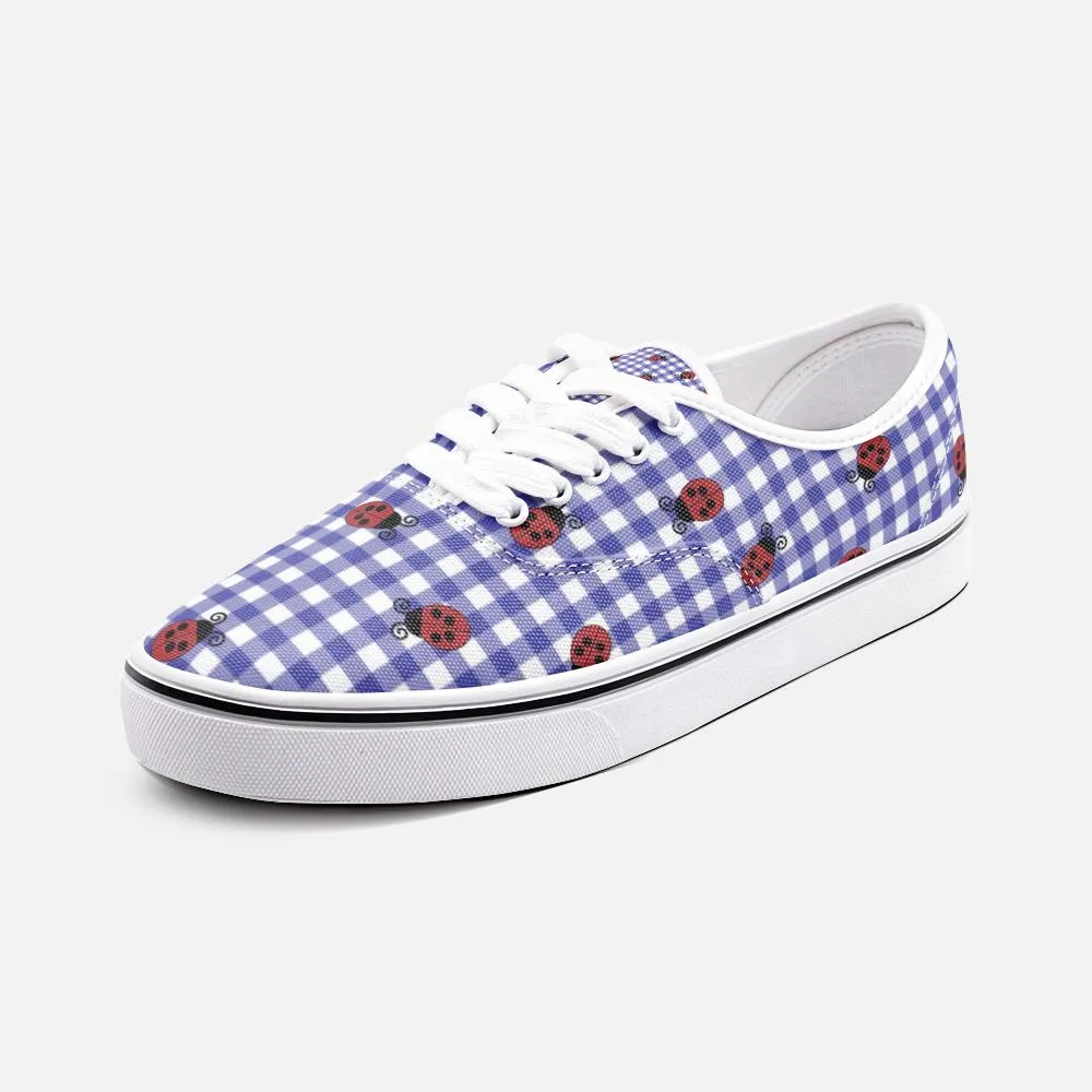 BirdGirls Ladybug Unisex Canvas Shoes Fashion Low Cut Loafer Sneakers