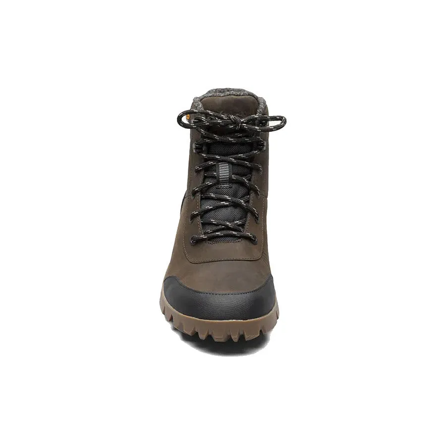 BOGS ARCATA URBAN LEATHER MID CHOCOLATE - MENS
