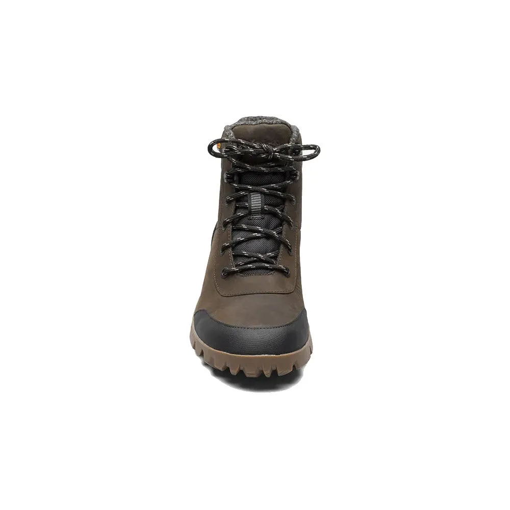 BOGS ARCATA URBAN LEATHER MID CHOCOLATE - MENS
