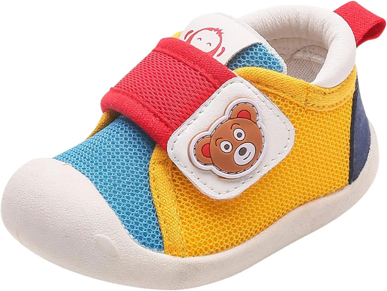 Boy Girl Walking Shoes Infant Non Slip First Walking Shoes Breathable Mesh Shoes Toddler Shoes