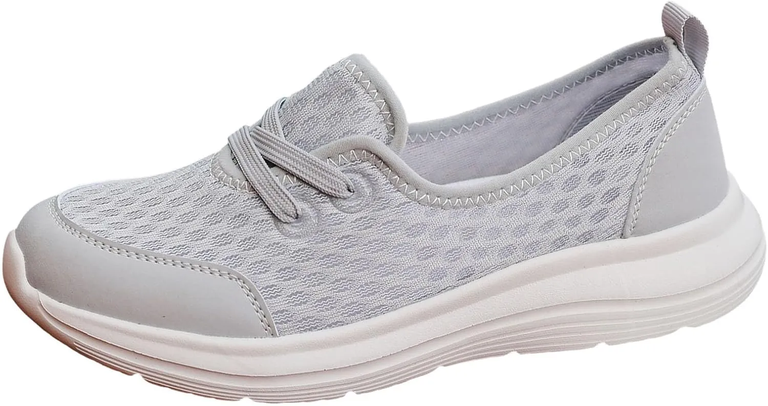Cathalem Mesh Shoes for Women Comfortable Walking Shoes Women Arch Support Orthopedic Shoes Women Orthopedic Walking Shoes