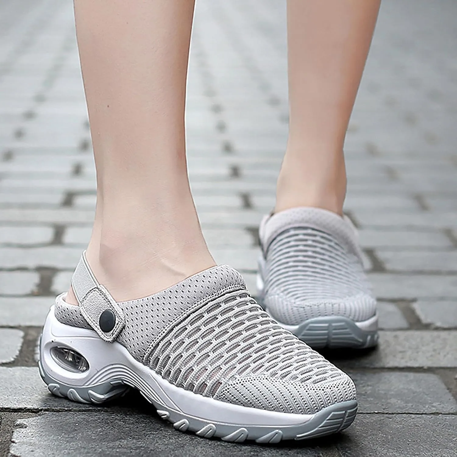 Cathalem Orthopedic Clogs for Women, 2024 New Air Cushion Orthopedic Slip on Shoes Orthopedic Sandals for Women