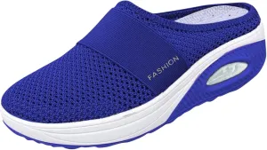 Cathalem Wedge Sandals for Women, Womens Air Cushion Walking Shoes Orthopedic Diabetic Walking Shoes Lace Up Breathable Shoes