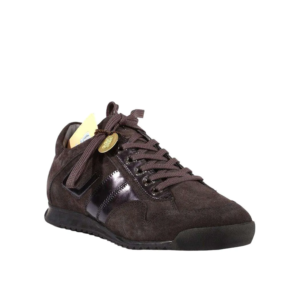 Cesare Paciotti Luxury Italian Men's Designer Shoes Cam Antra Specchio Black Sneakers (CPM3007)