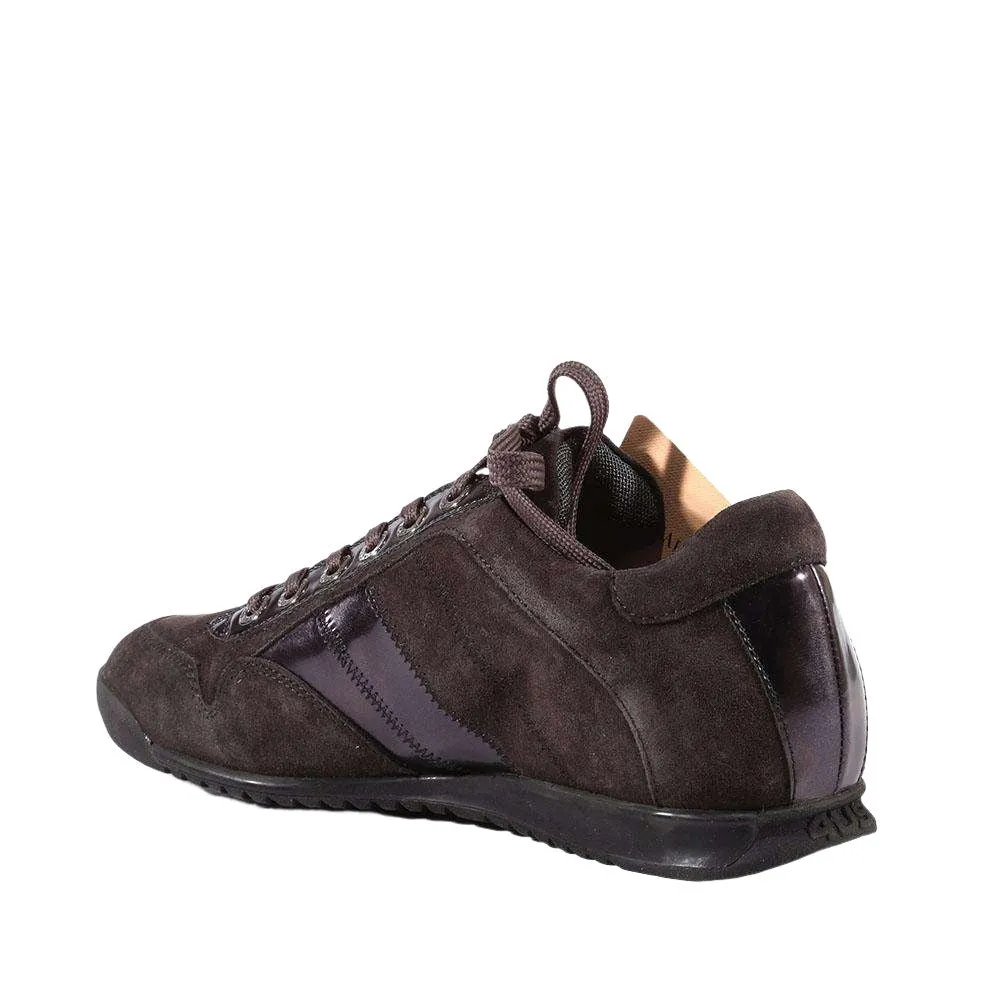 Cesare Paciotti Luxury Italian Men's Designer Shoes Cam Antra Specchio Black Sneakers (CPM3007)
