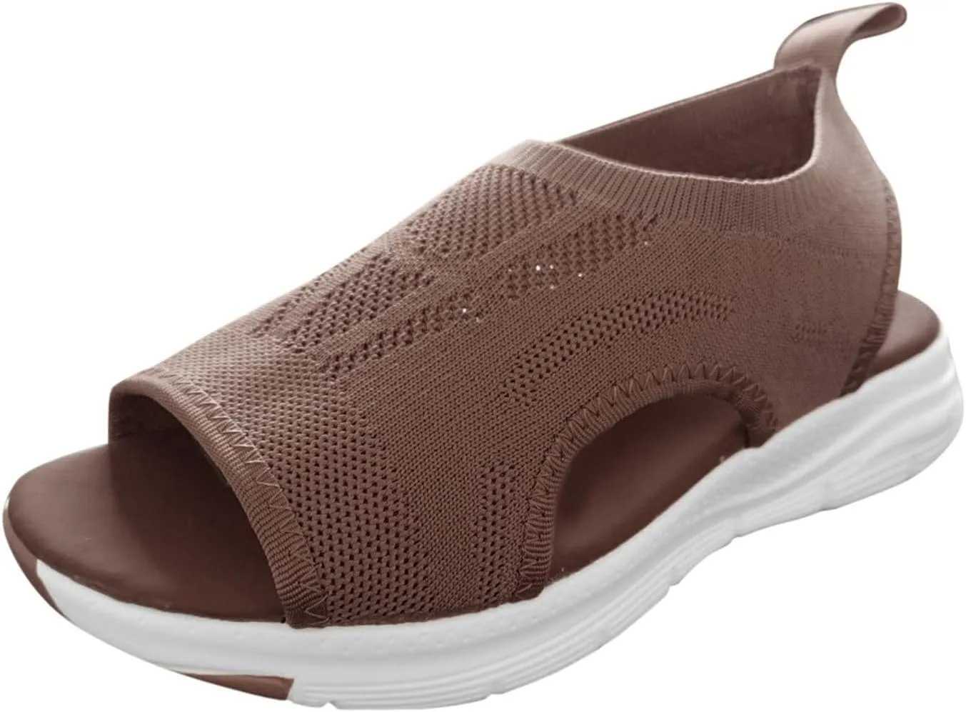 Comfortable Sandals for Women Arch Support Mesh Summer Orthopedic Sandal Open Toe Slingback Walking Tennis Shoes