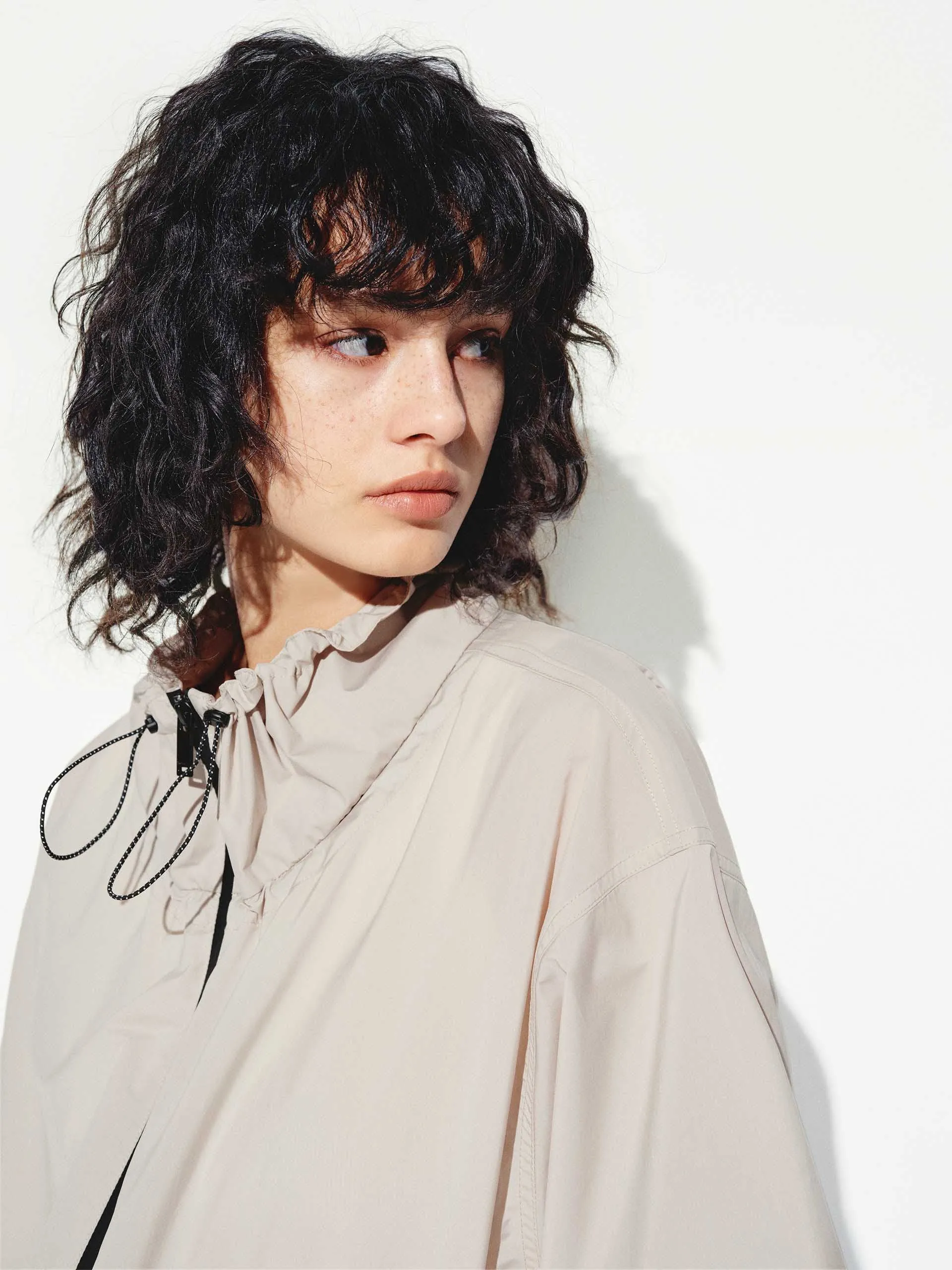 Drawstring Detail Outdoor Jacket