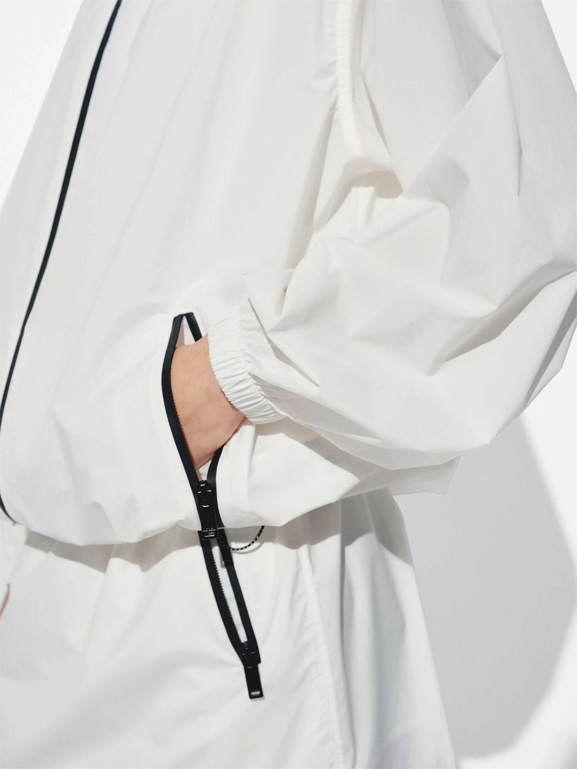 Drawstring Detail Outdoor Jacket