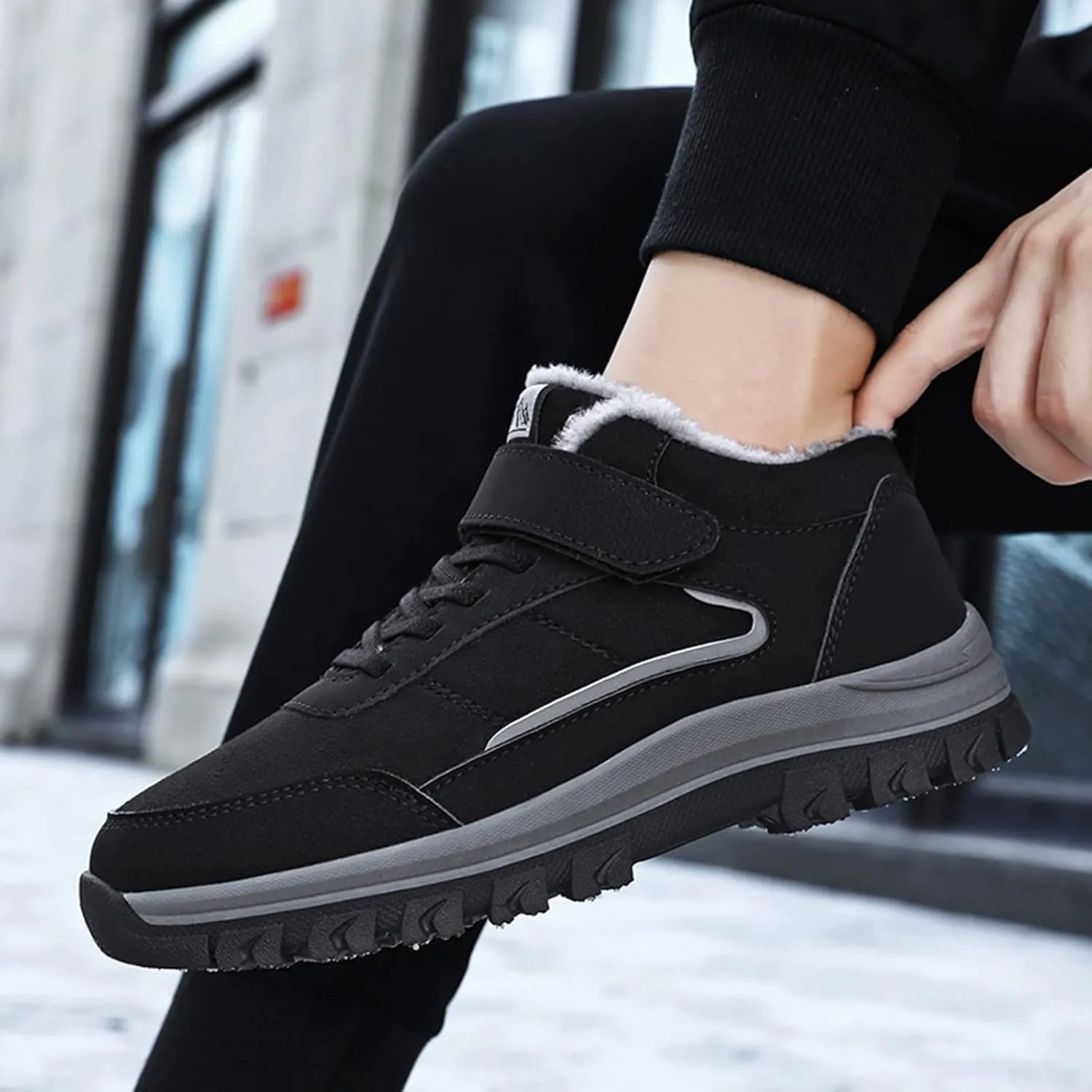 Extra Wide Calf Snow Boots for Women Plus Size Winter Boots Waterproof Women Wide Warm Winter Boots Women Waterproof Snow Boots for Snowshoeing Botas De Nieve Mujer