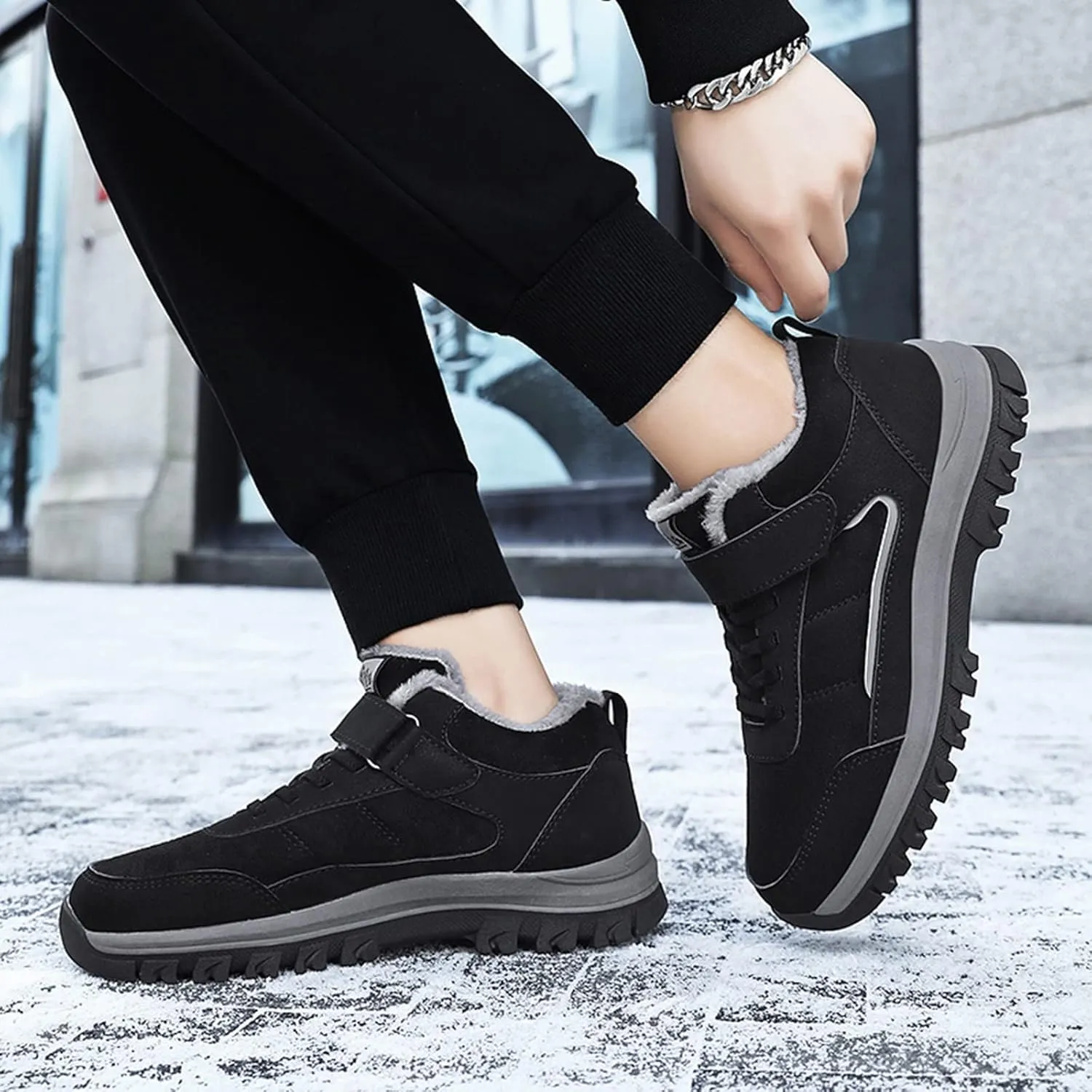 Extra Wide Calf Snow Boots for Women Plus Size Winter Boots Waterproof Women Wide Warm Winter Boots Women Waterproof Snow Boots for Snowshoeing Botas De Nieve Mujer