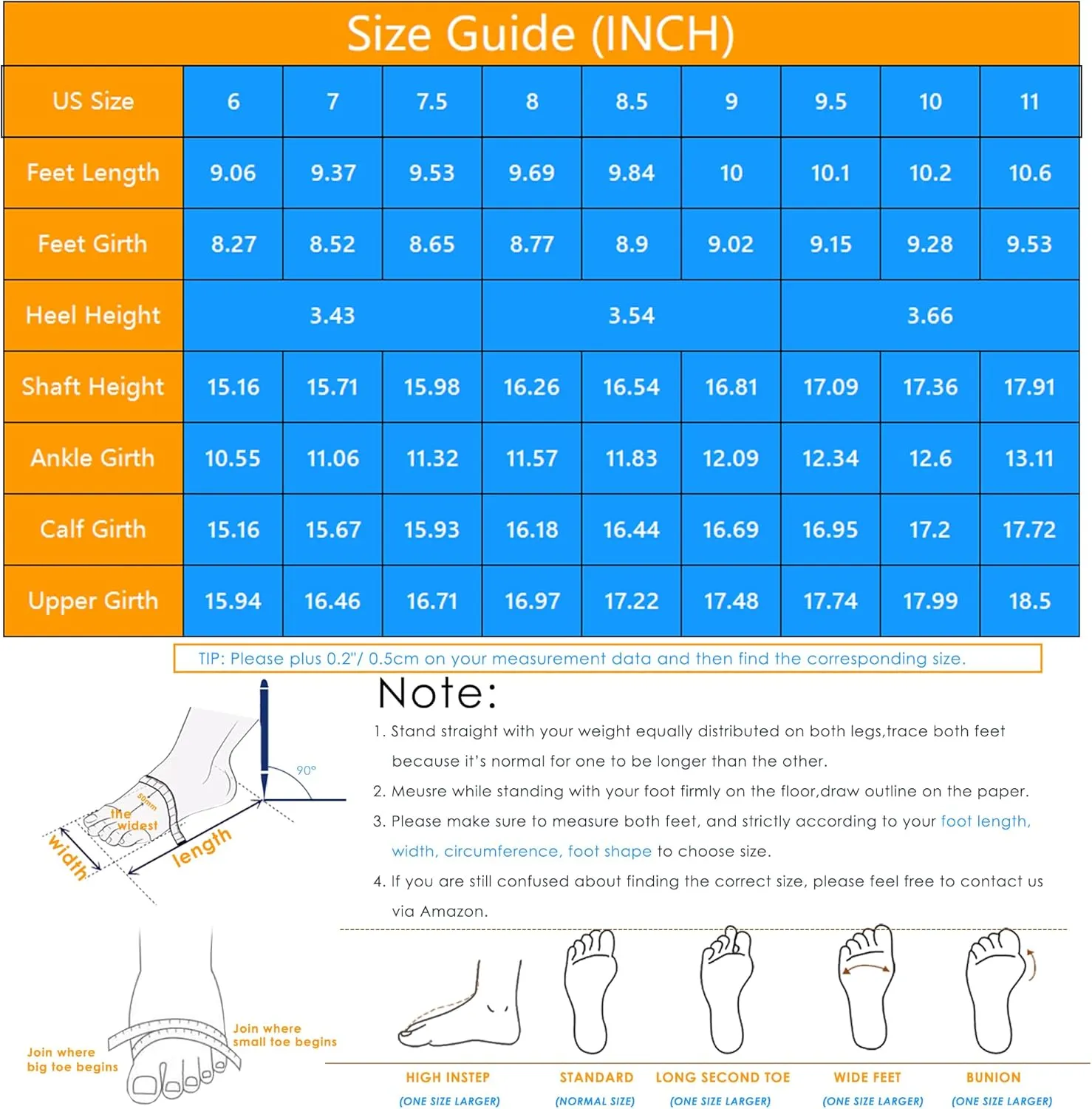 GENSHUO Knee High Heel Boots for Women Elegant Pointed Toe Stiletto Boots Trendy Side Zipper Womens Heel Stylish and Sexy Design