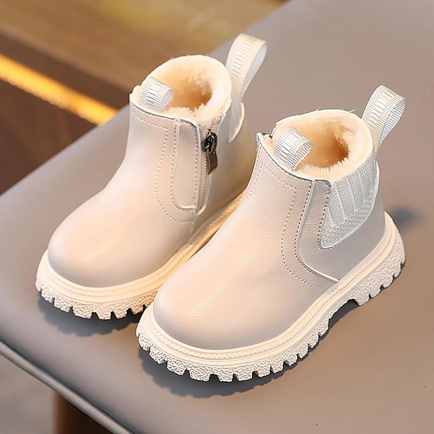 Girls and Boys Snow Fashion Ankle Boots Warm Walking Outdoor Shoes Girls Sneakers Tennis Shoes Snow Winter Boots