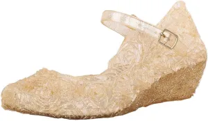 Girls Jelly Sandals Dress Up Mary Jane ??lats Heels Dance Par??y Single Shoes for Kids Toddler Boy Shoes Infant