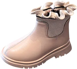 Girls Shoes Solid Color Short Boots Shoes Fashion Non Slip Breathable Women Boots Booties Girls Size 12