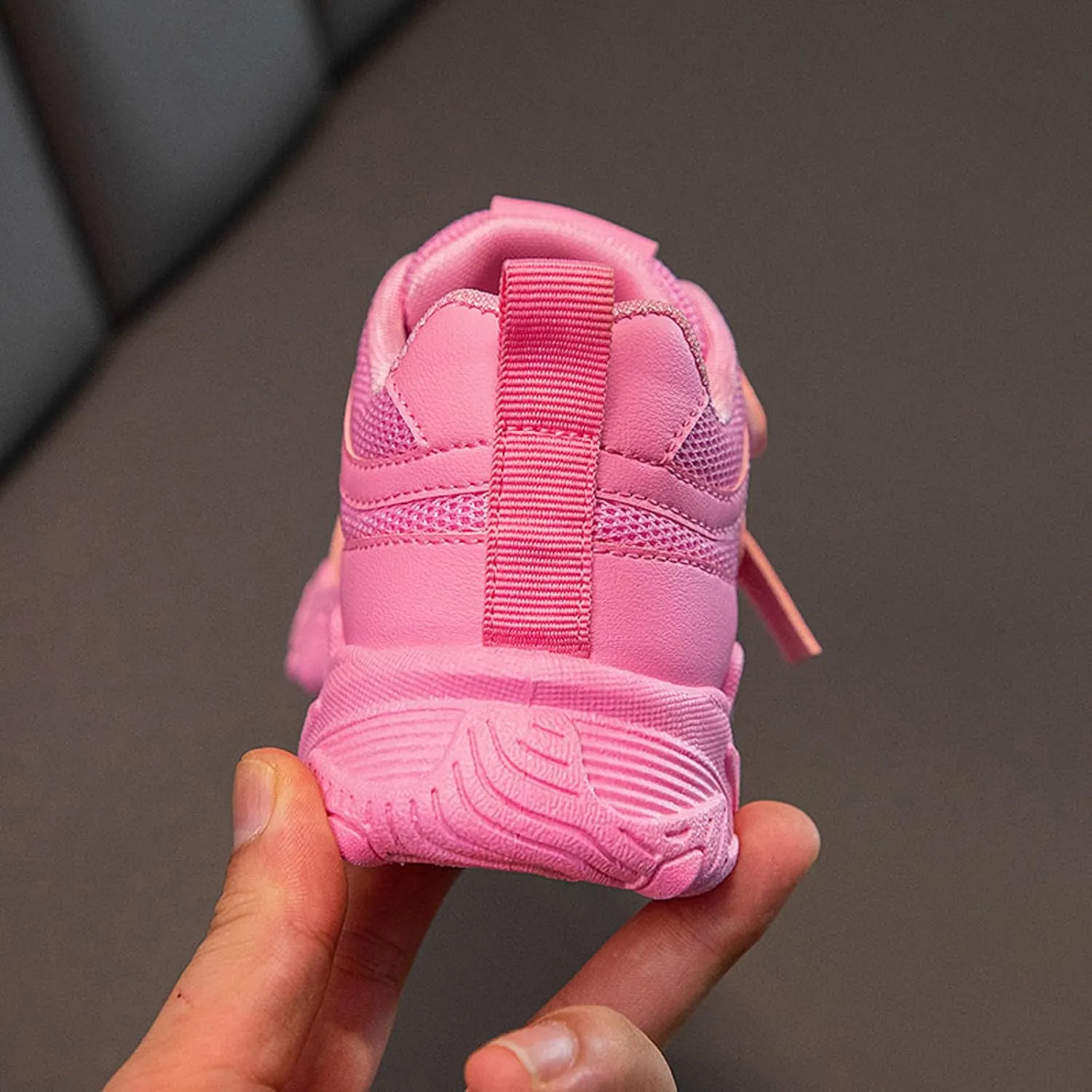 Girls Sneakers Toddler Sneakers Walking Shoes Boys Girls Toddler Tennis Shoes Lightweight Brethable Kids Slip On Shoe