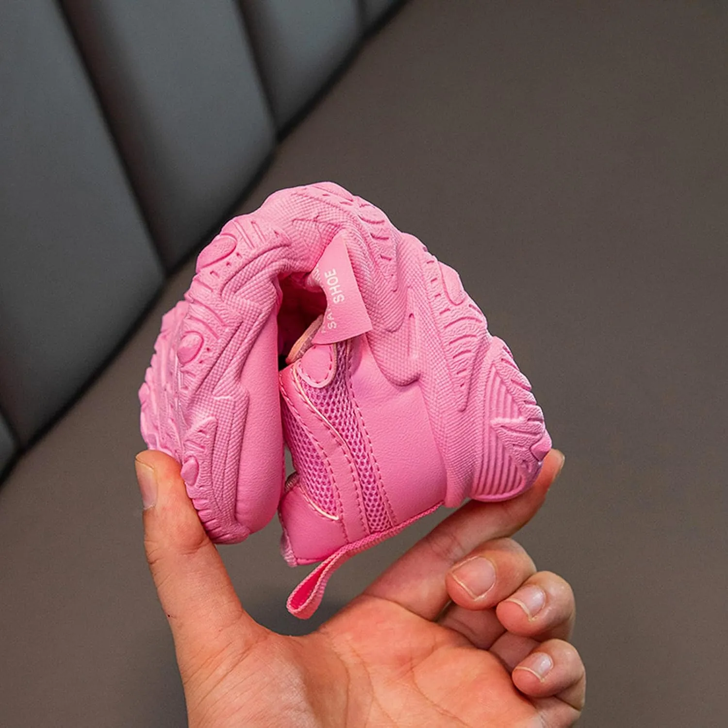 Girls Sneakers Toddler Sneakers Walking Shoes Boys Girls Toddler Tennis Shoes Lightweight Brethable Kids Slip On Shoe