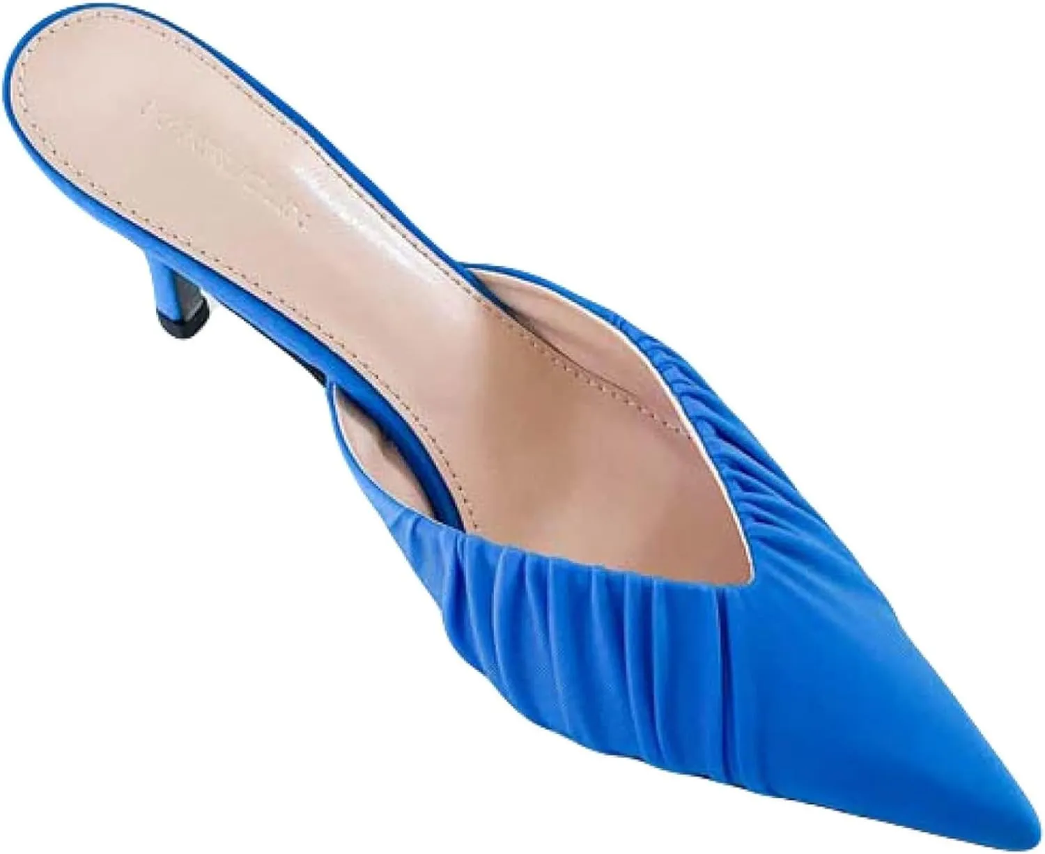 Girls Wear Mule Sandals, Casual Pointed Slippers, Kitten High Heels, Women's Mule Wedding Parties, Backless Slippers