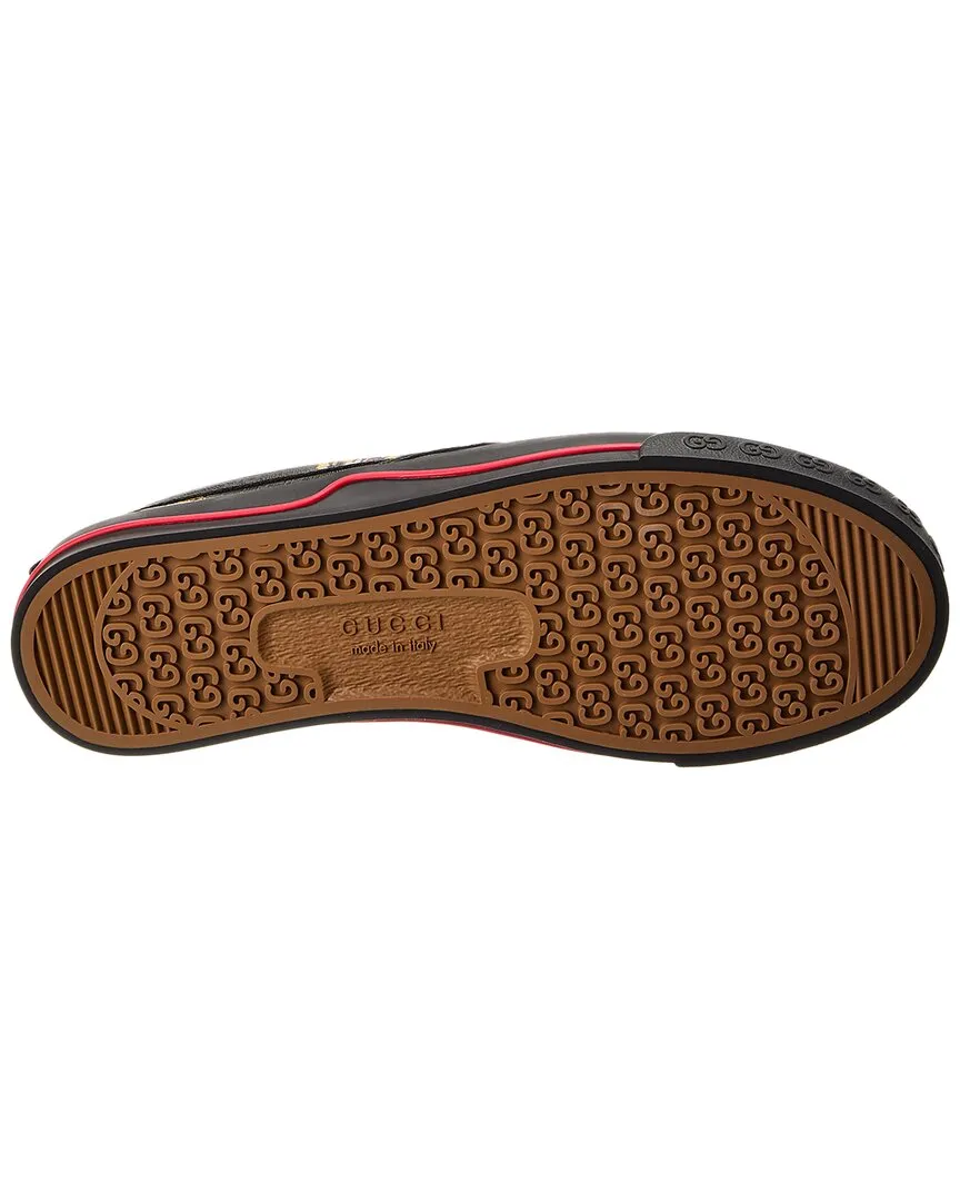 Gucci Tennis 1977 Tigers GG Supreme Canvas Slip-On Sneaker