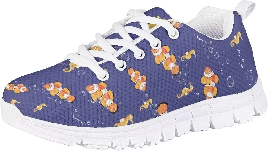 Hawapod Boys Girls Sneakers Little Girls Golf Shoes Tennis Running Athletic Flat Shoes