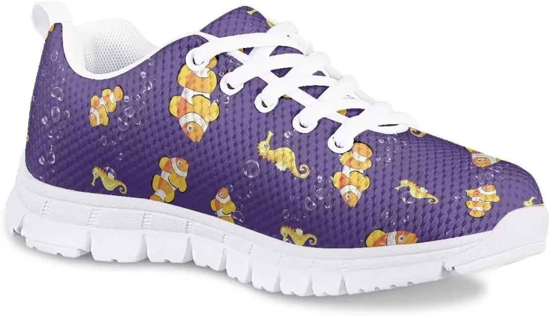 Hawapod Boys Girls Sneakers Little Girls Golf Shoes Tennis Running Athletic Flat Shoes