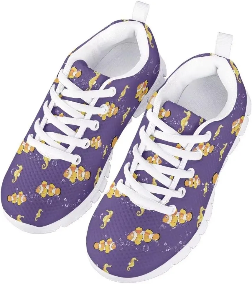 Hawapod Boys Girls Sneakers Little Girls Golf Shoes Tennis Running Athletic Flat Shoes
