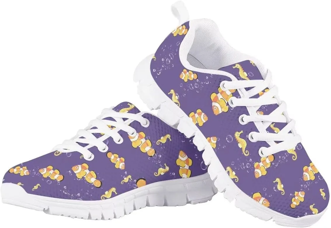 Hawapod Boys Girls Sneakers Little Girls Golf Shoes Tennis Running Athletic Flat Shoes