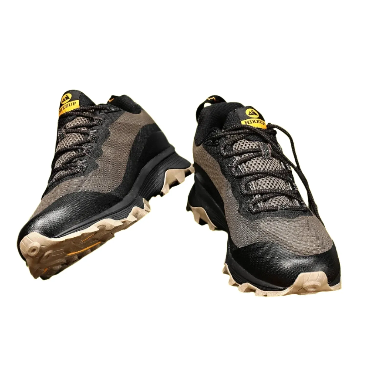 HIKEUP Outdoor Running Shoes – Anti-Skid Hiking & Camping Footwear for Men & Women, Comfortable Trail & Trekking Sneakers