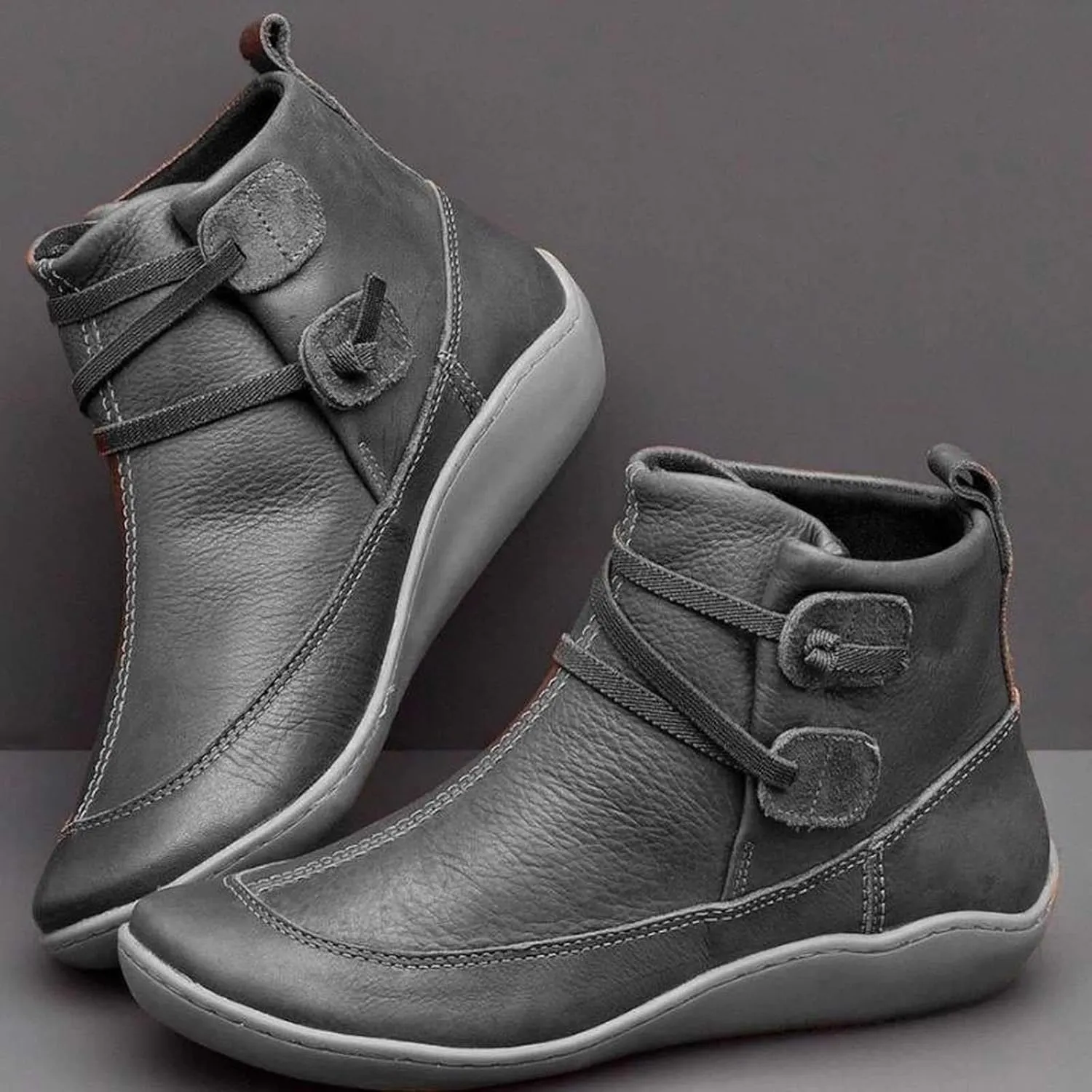 Hiking Boots Women Ankle Black Ankle Booties for Women Lace Up Ankle Boots Shoes for Women Lightweight Cute Round Toe Round Toe Suede Stacked Heel